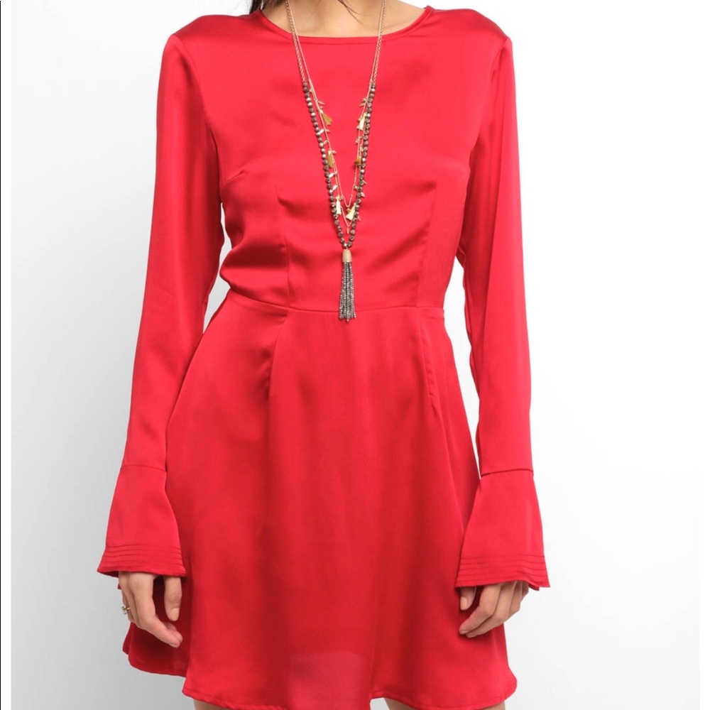 The Fifth Label red flirty dress with open back